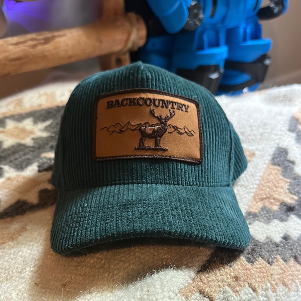 Backcountry Green Corduroy Trucker